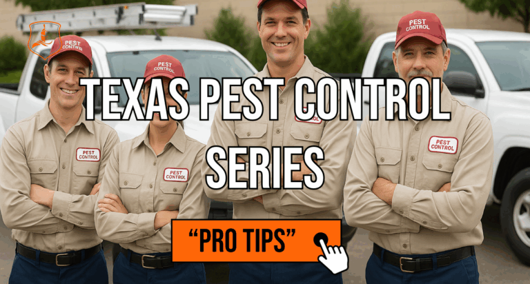 Texas pest control business owner reviewing insurance playbook with Eastman Insurance Solutions agent, symbolizing protection, integrity, and service.
